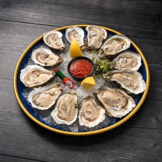 Oysters half shell